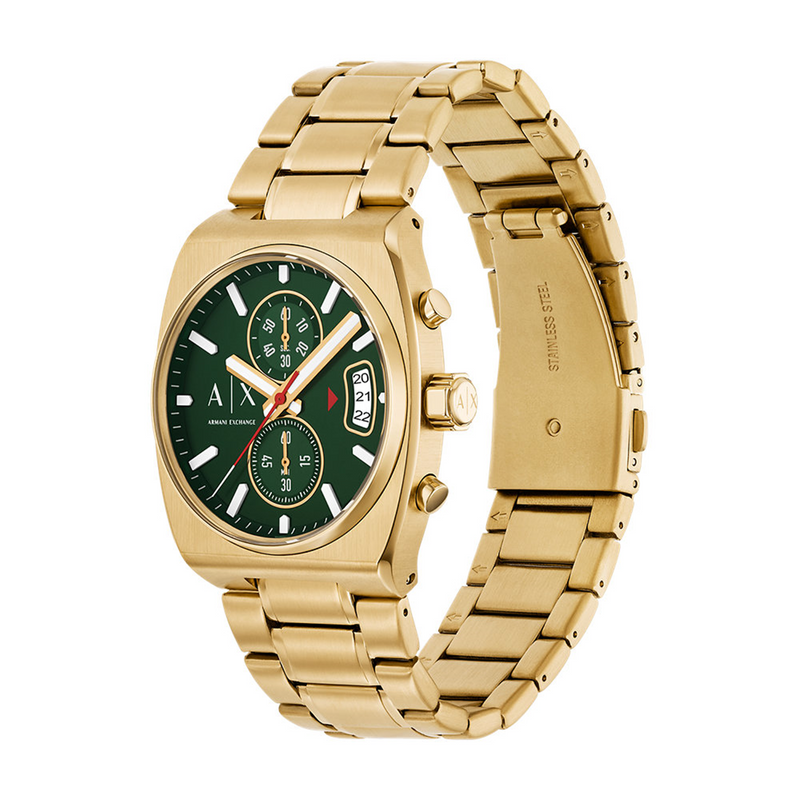 Armani Exchange Gold Men's Watch AX2822-zoom-