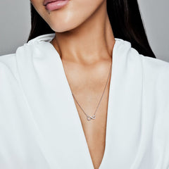Pandora Moments 925 Sterling Silver Infinity Necklace 398821C01-50 (Length: 50.00 cm)