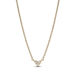 Pandora Timeless Gold-coloured Necklace 363014C01-45with14 Carat Gold Plating