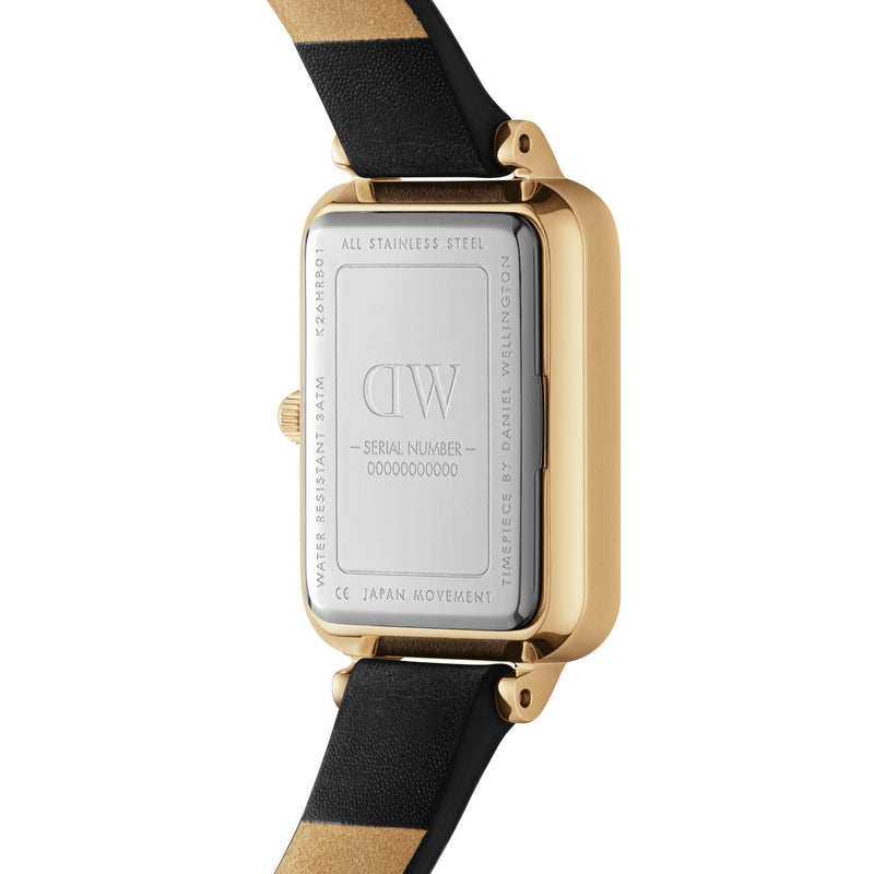 Daniel Wellington Quadro Gold Women's Watch DW00100559-zoom-