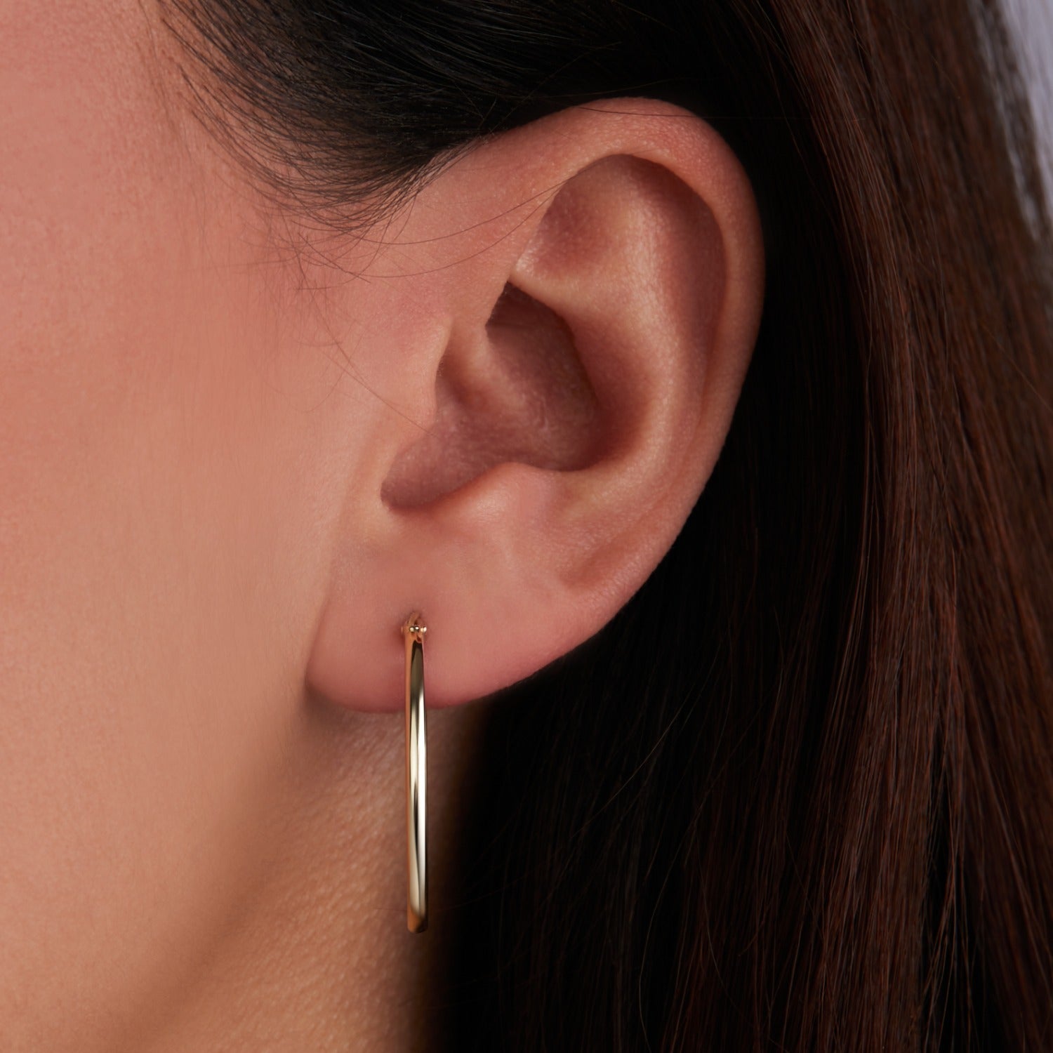 Beloro Jewels La Rinascente Ornella 9 karat gold hoop earrings BO360101