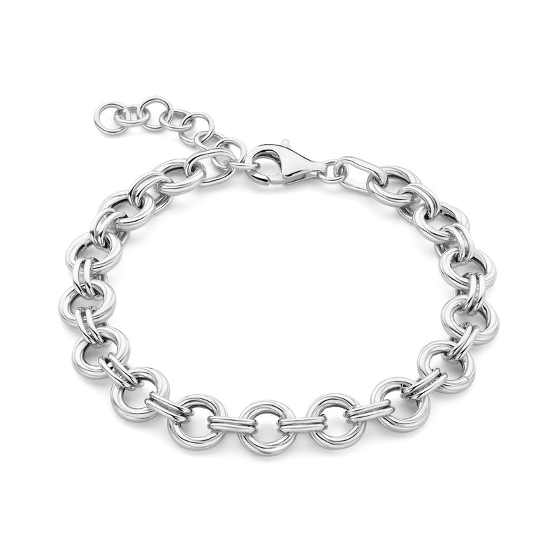 Parte Di Me Bibbiena Poppi Viva 925 sterling zilveren schakelarmband PDM32133-zoom-