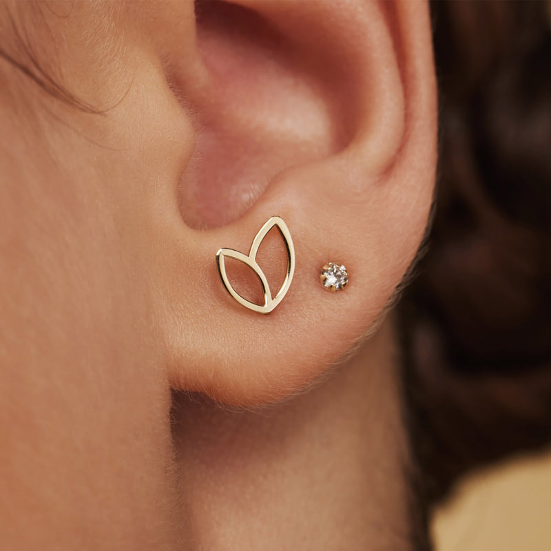 Isabel Bernard Cadeau d'Isabel 14 karaat gouden armband en oorknopjes giftset met zoetwaterparels IB90185-zoom-