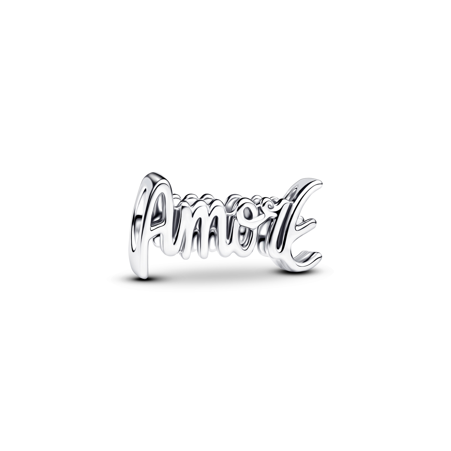 Pandora Moments 925 Sterling Silver Amore Script Charm 794434C00
