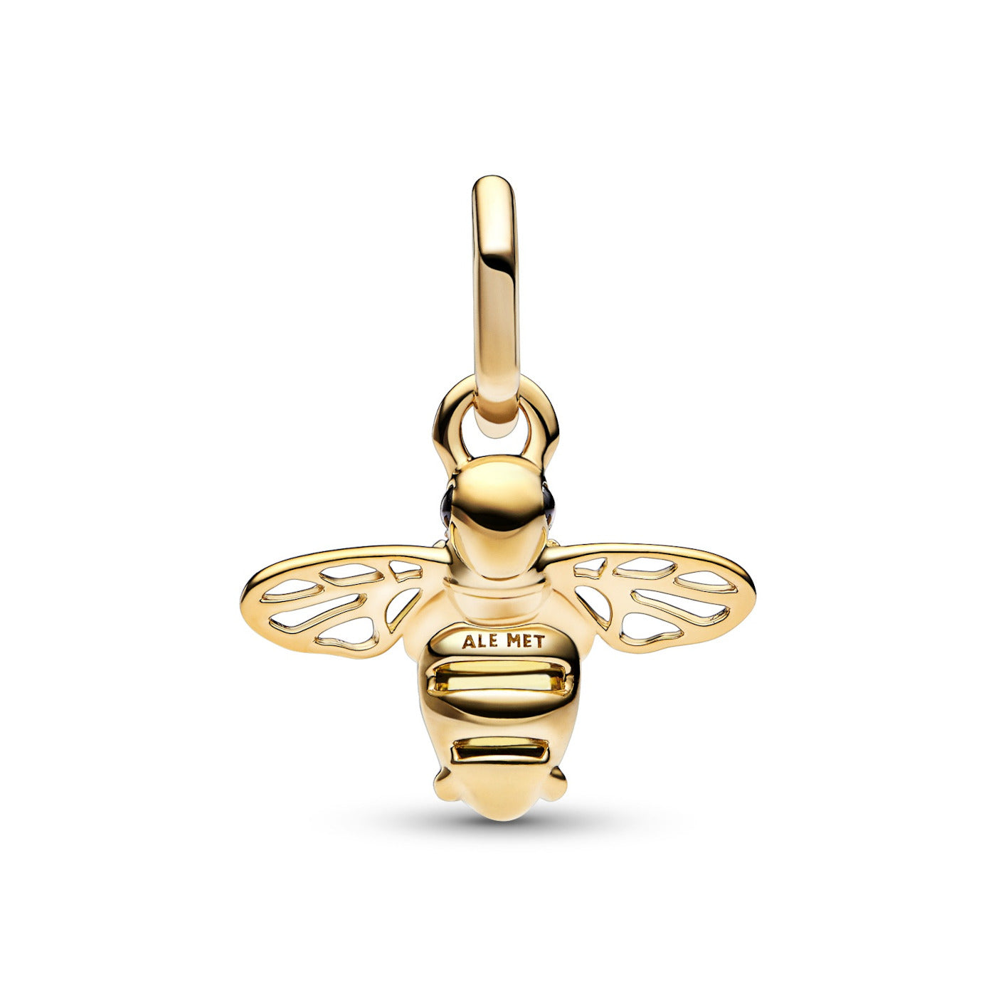 Pandora Moments Bee Charm 762672C01with14 Carat Gold Plating