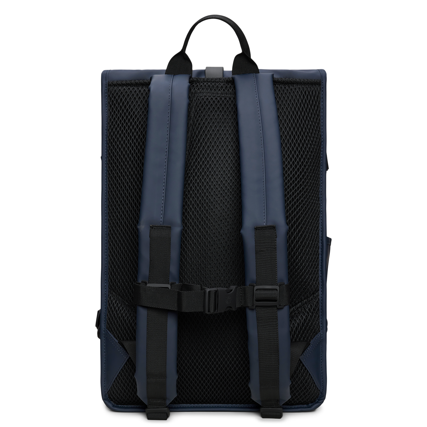 Rains Navy Rolltop Backpack Large R14590-47