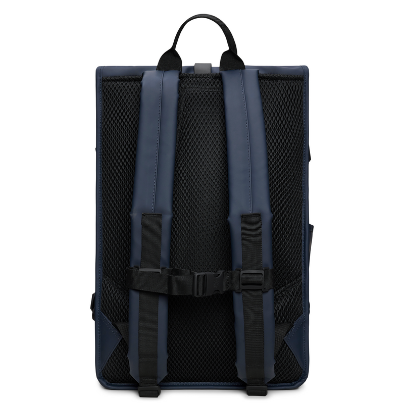 Rains Navy Rolltop Backpack Large R14590-47-zoom-