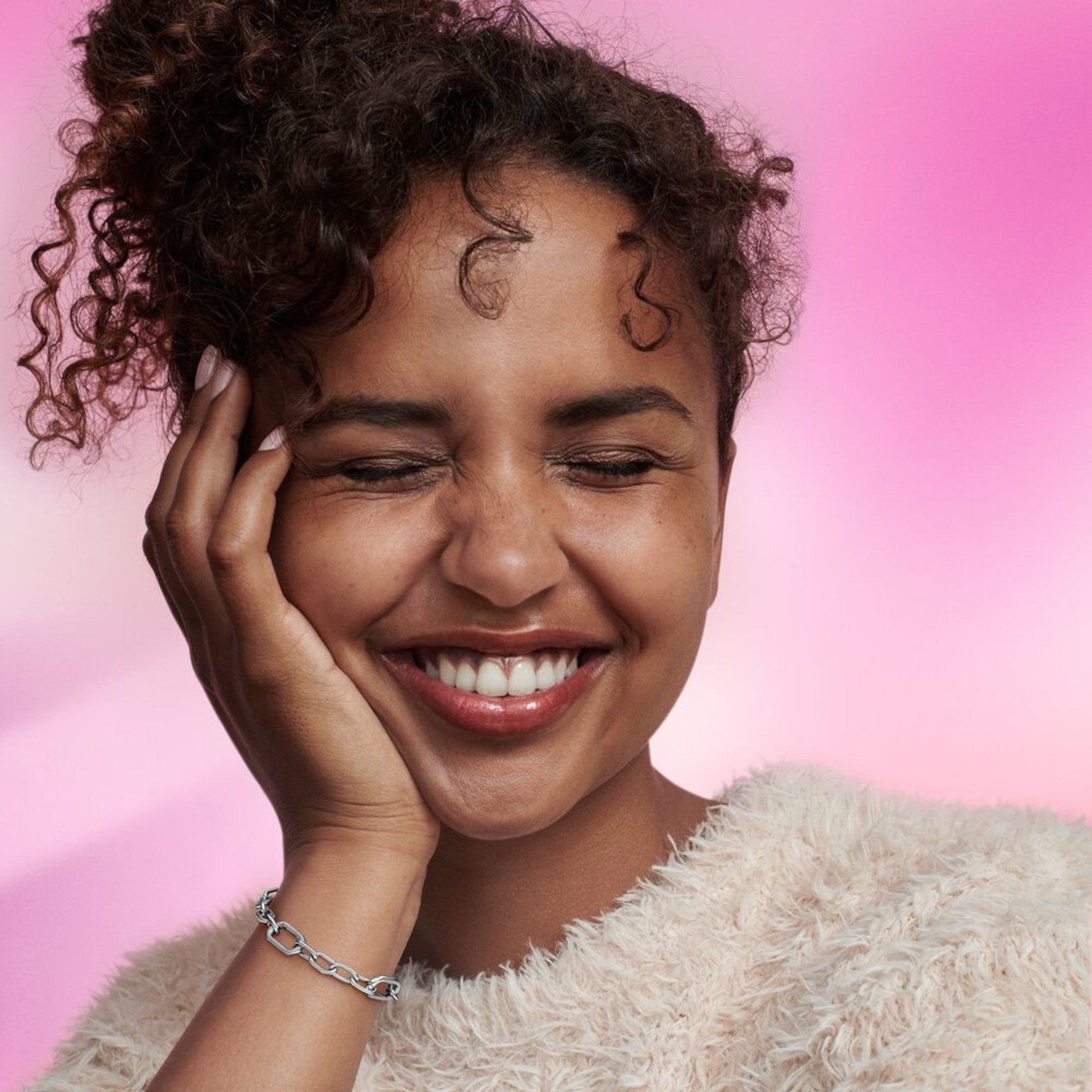 Pandora Me 925 Sterling Silver Link Chain Bracelet 599662C00-2