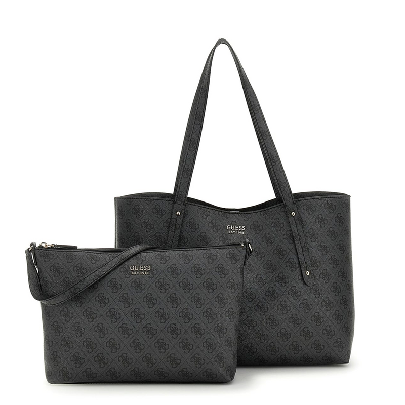 Guess Brenton Coal Logo Tote Bag HWLG96-48230-CLO-zoom-