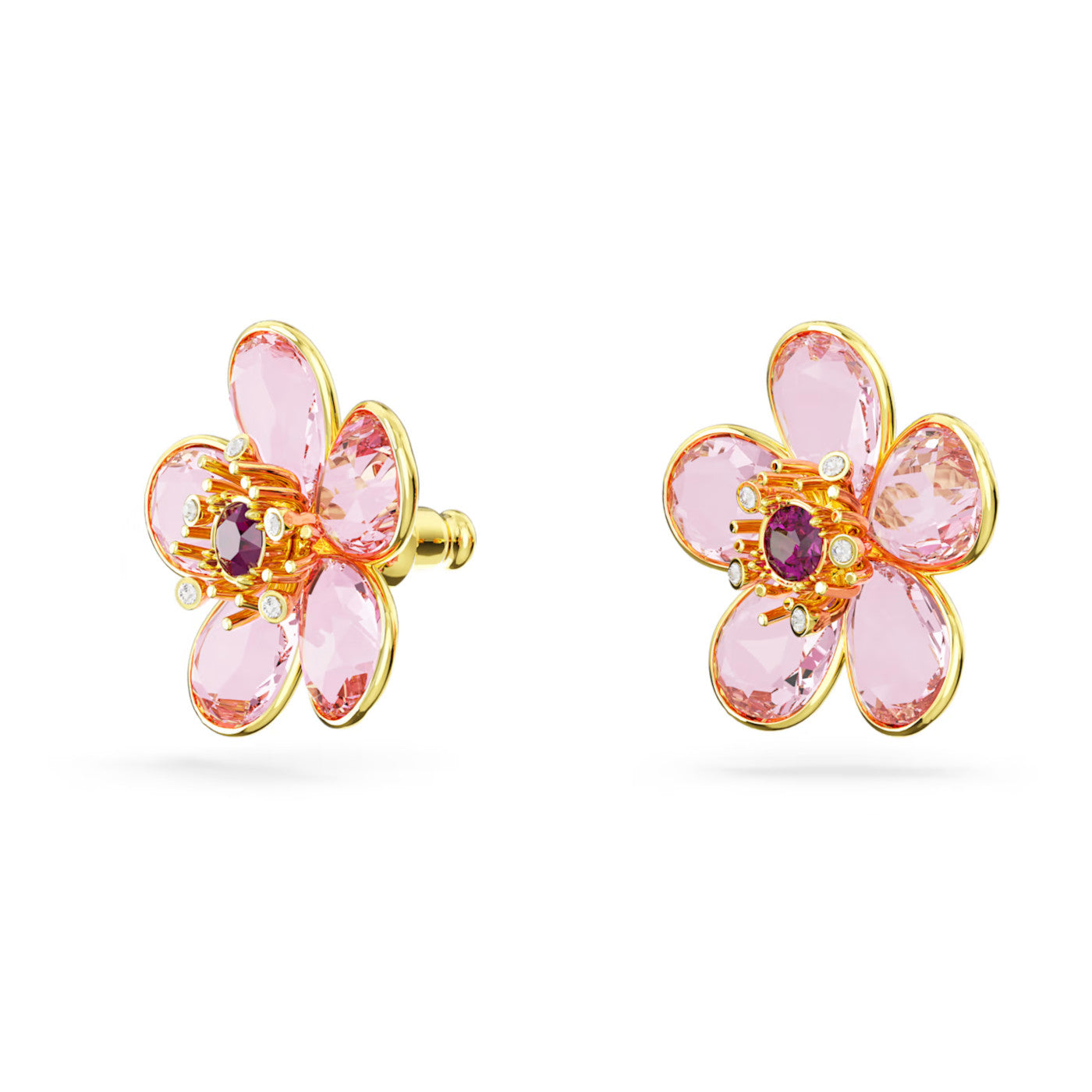 Swarovski Florere Gold Earrings 5656635
