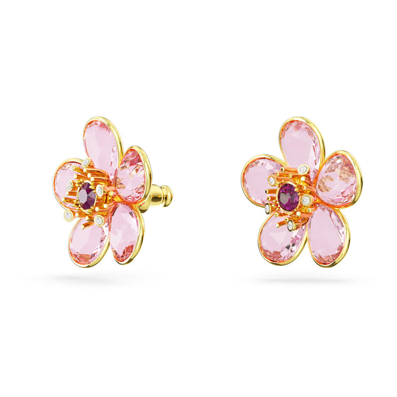 Swarovski Florere Gold-coloured Earrings 5656635-zoom-