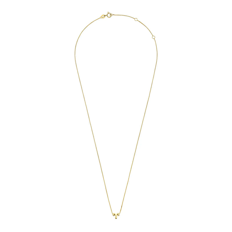 Isabel Bernard Étoiles d’Or Aries 14 Carat Gold Venetian Necklace With Horoscope IB340178-zoom-