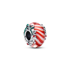 Pandora Moments 925 Sterling Silver Candy Murano Glass Charm 794252C01