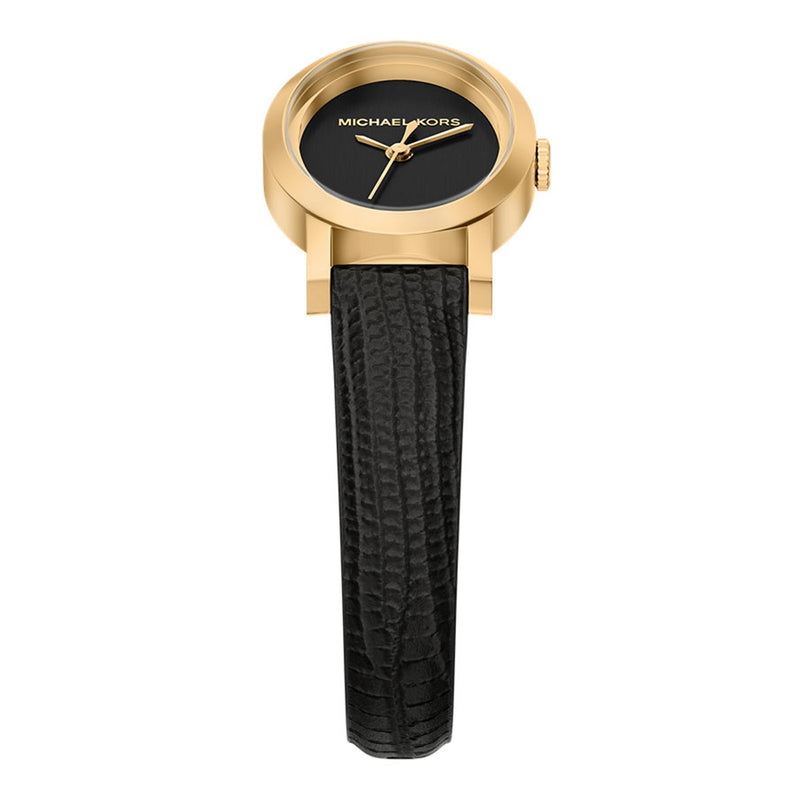 Michael Kors Maude Oval Black Dial Watch MK7585-zoom-