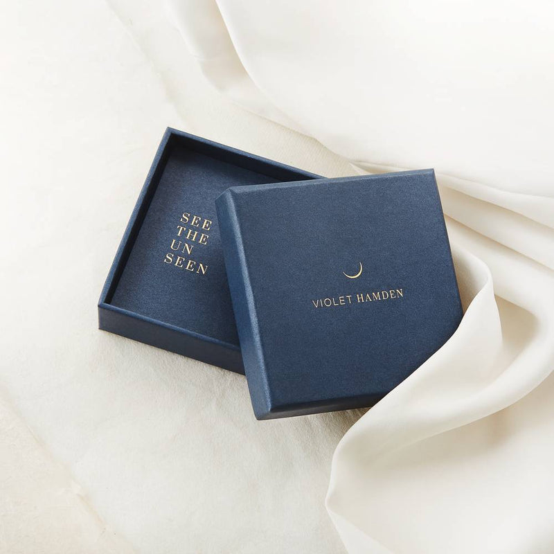 Violet Hamden Venus 925 Sterling Zilveren Goudkleurige Creolen Met Geboortesteen VH360017-SEP-zoom-