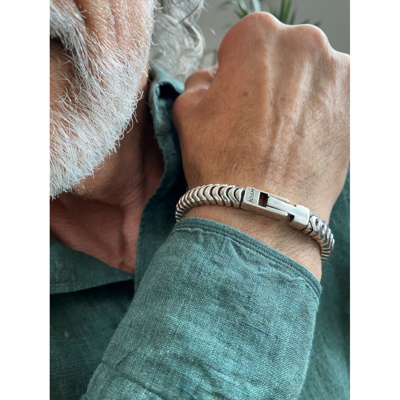 Josh Silver Bracelet 03507-BRA-S/L-zoom-