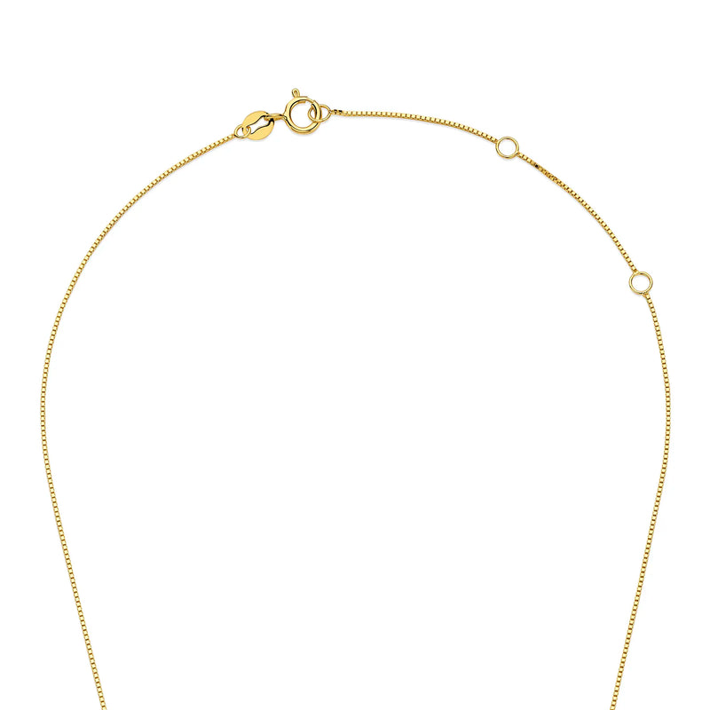 Isabel Bernard Étoiles d’Or Gemini 14 Carat Gold Venetian Necklace With Horoscope IB340180-zoom-