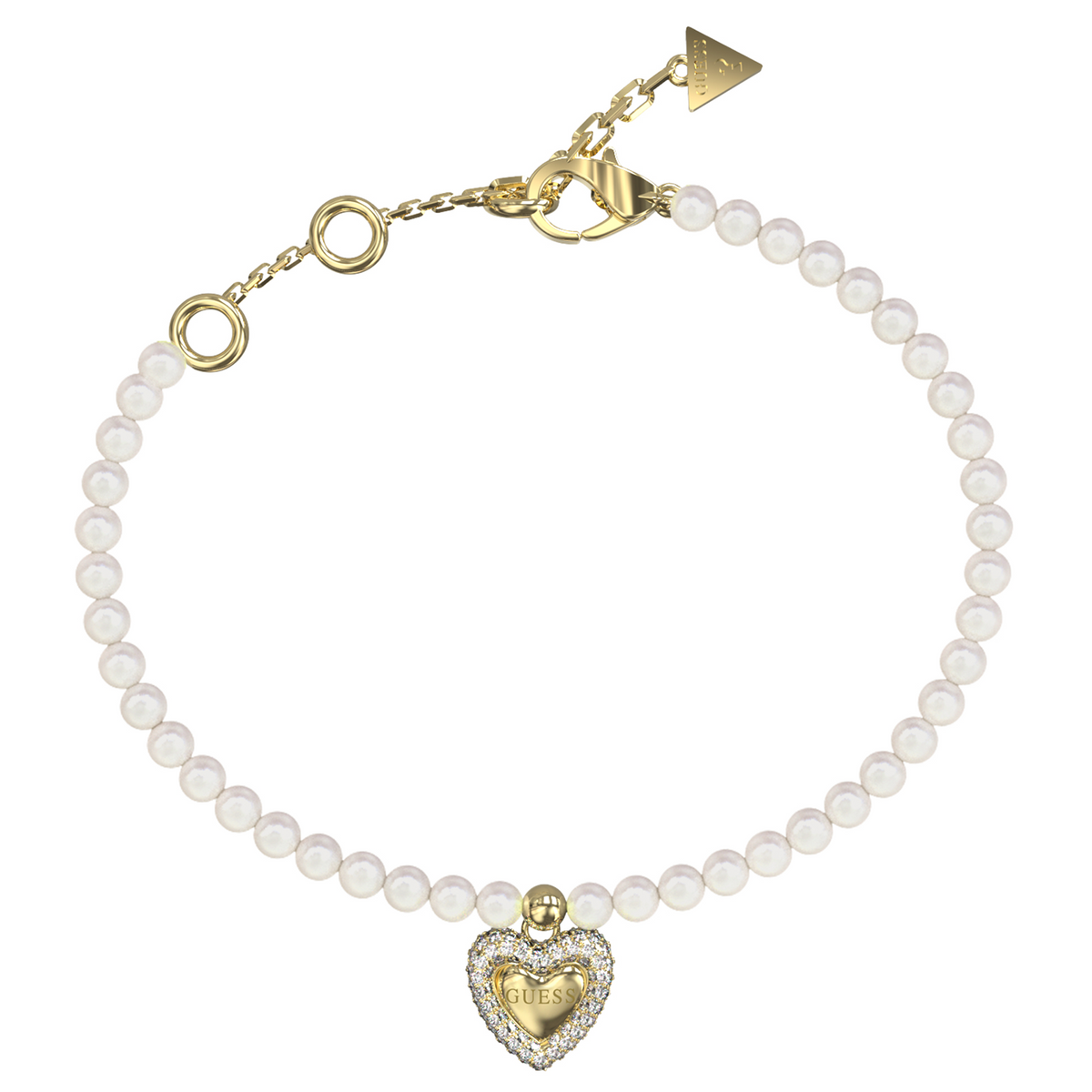 Guess Beloved Gold-coloured Bracelet JUBB06091JWYGS