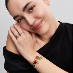 Pandora Collabs Gold Plated Disney Lumiere Charm 763985C01