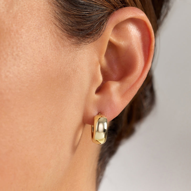 Beloro Jewels Della Spiga Susana 9 karaat oorringen (10 mm) BO360099-zoom-