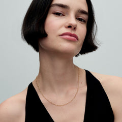 Pandora Moments 14 Karat Gold Plated Necklace 363334C00-45