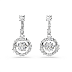 Swarovski Constella Silver Earrings 5738194