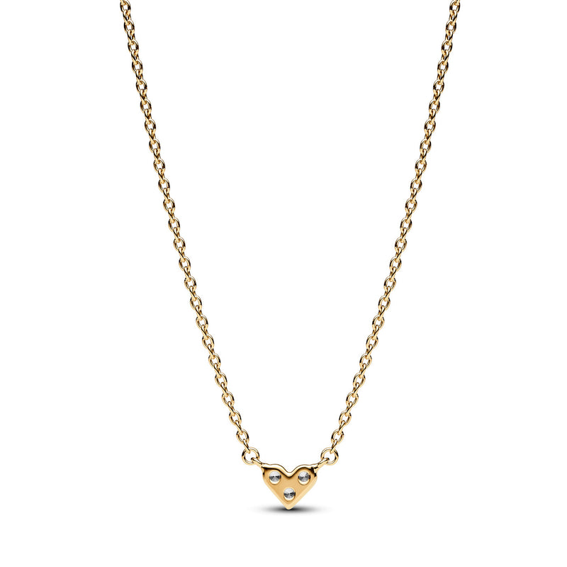 Pandora Timeless Gold-coloured Necklace 363014C01-45with14 Carat Gold Plating-zoom-
