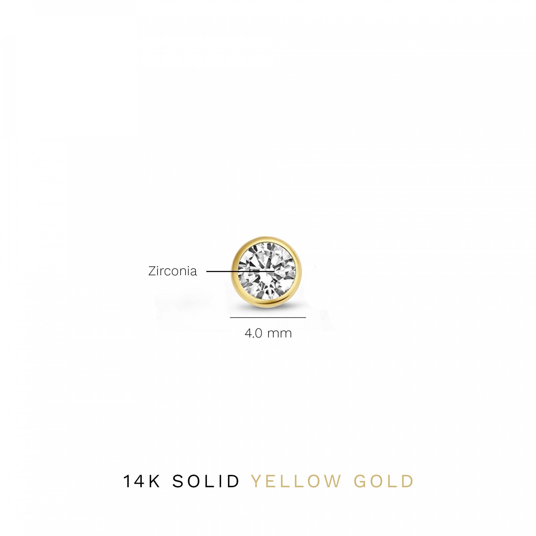 Isabel Bernard Cadeau d´Isabel 14 Carat Golden Earrings Set IB90121