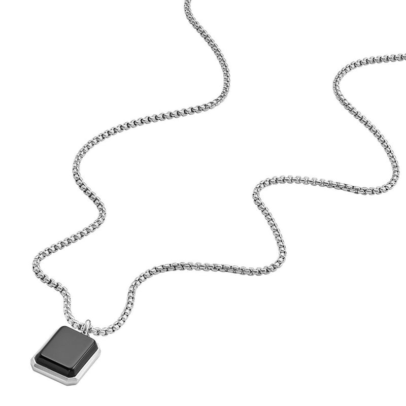 Fossil Silver-coloured Necklace JF04601040-zoom-