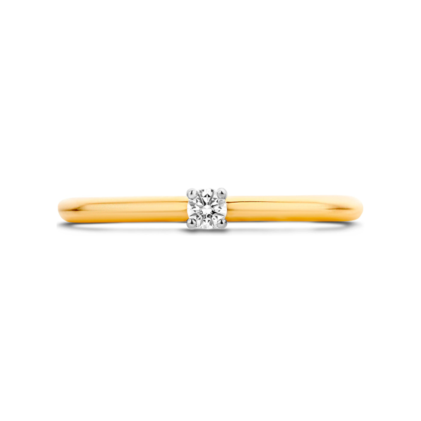 Blush Diamonds 14k Gold Ring with Diamond 1601BDI/50