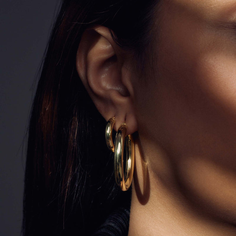 Parte di Me Bibbiena Poppi Casentino 925 sterling zilver gold plated oorringen PDM36056-zoom-