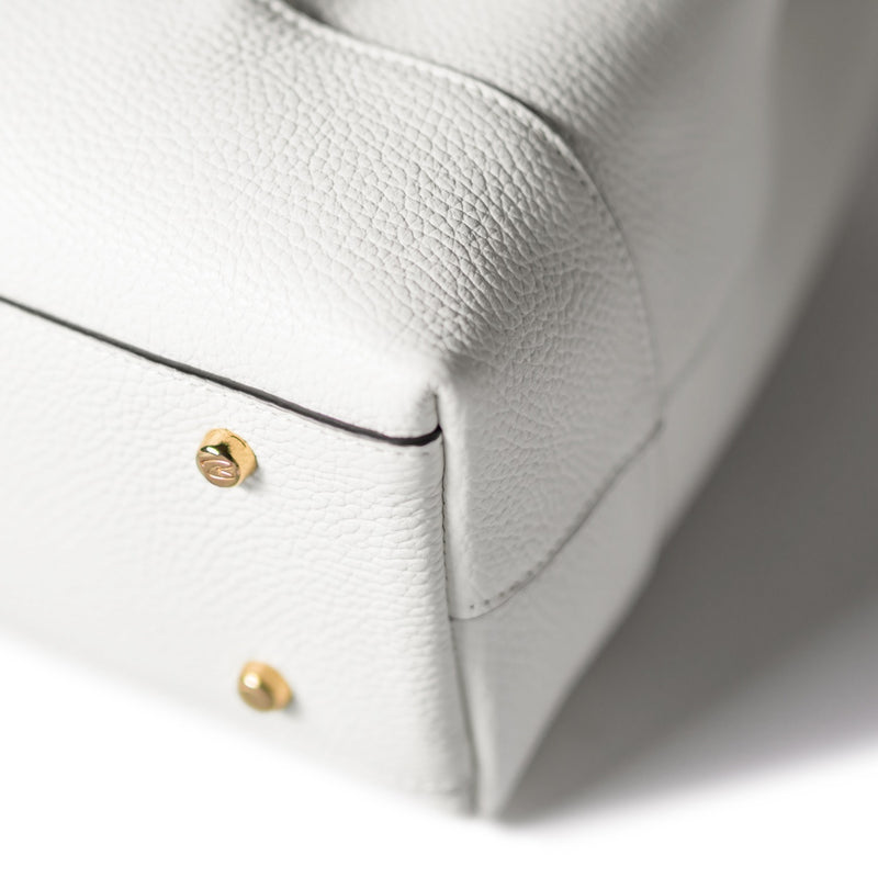 Isabel Bernard Femme Forte Macie Crème Kalfsleren Schoudertas IB25074-070-zoom-