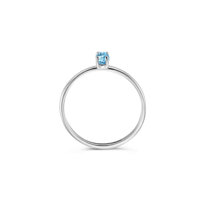 Blush 14 Karaat Witgouden Ring 1204WBT/56-zoom-