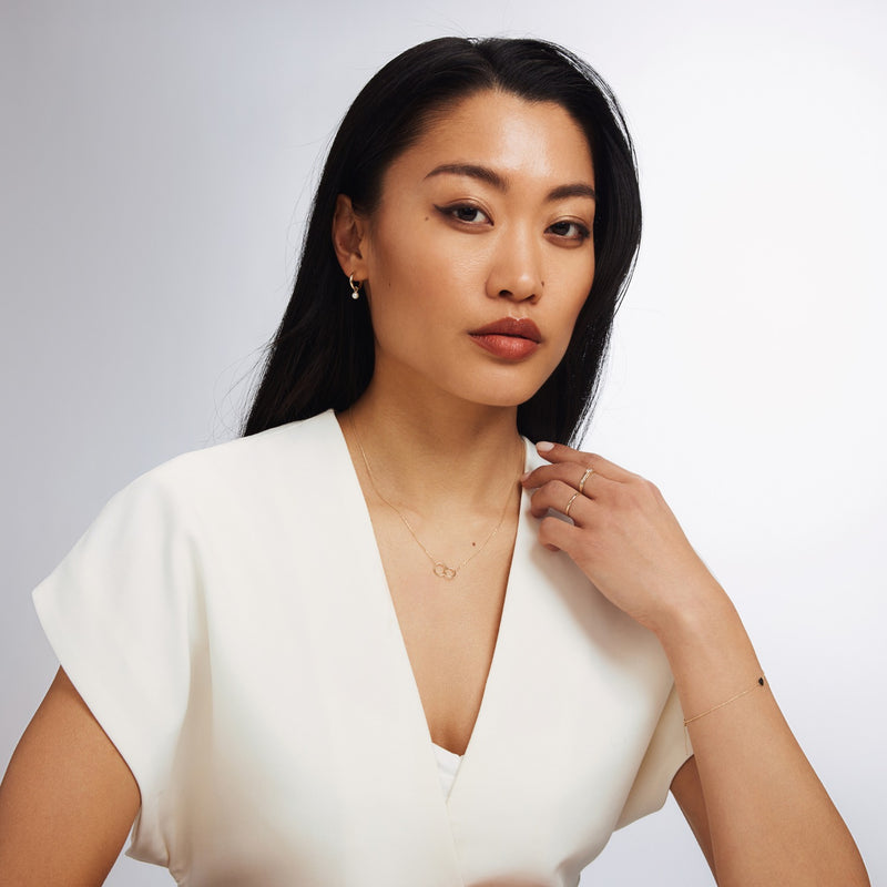 Isabel Bernard Le Marais Loulou 14 Karaat Gouden Ketting IB340132 (Lengte: 40.00-44.00 cm)-zoom-