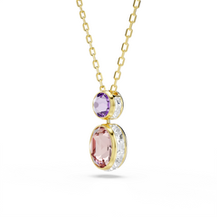 Swarovski Chroma Gold Plated Necklace 5741586