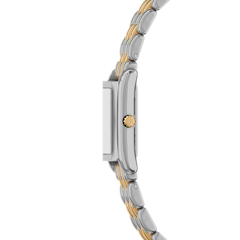 Michael Kors Essex Rectangular White Dial Watch MK4999-zoom-