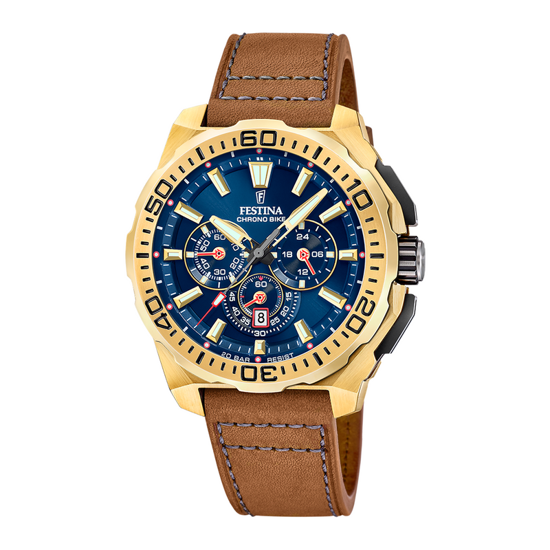 Festina Chrono Bike Blue Men's Watch F20728/1-zoom-