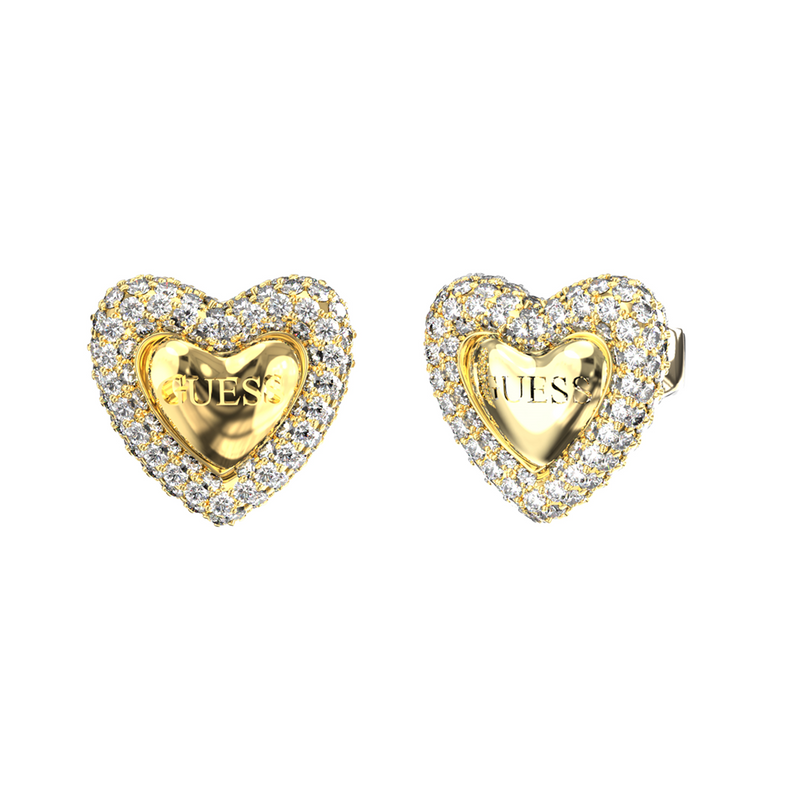 Guess Beloved Gold-coloured Earrings JUBE06096JWYGT-U-zoom-