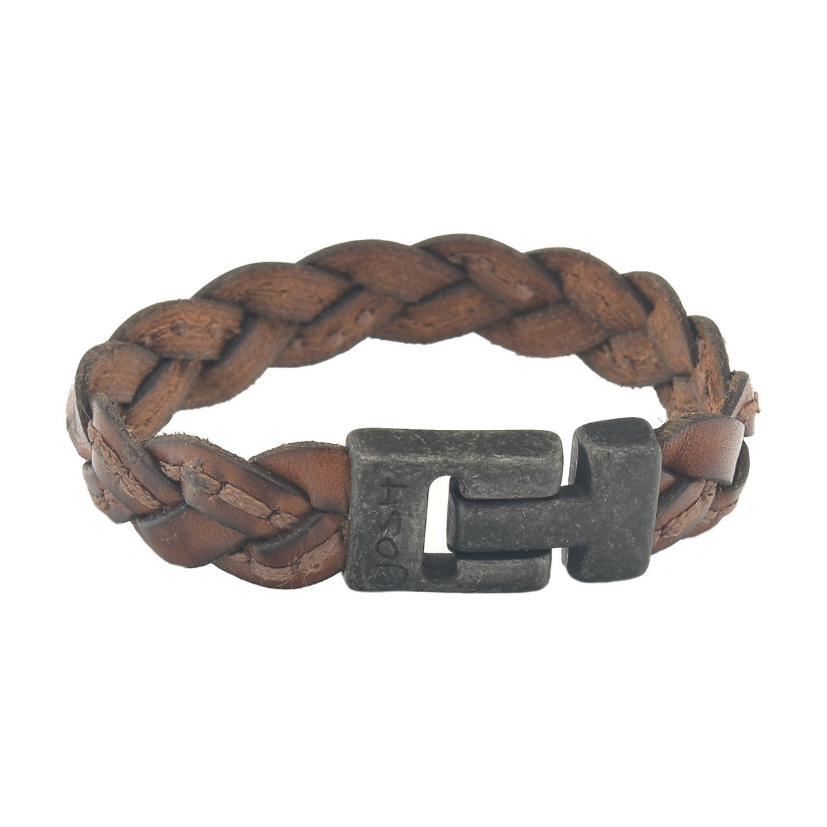 Josh Cognac Leather Bracelet 24303-bra-VB/Cognac/L