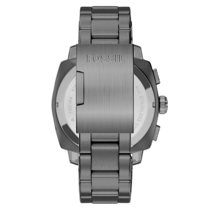 Fossil Machine Round Grey Dial Watch FS6160-zoom-
