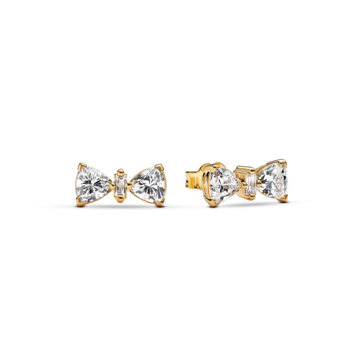 Pandora Timeless 14 Karat Gold Plated Earrings 263507C01