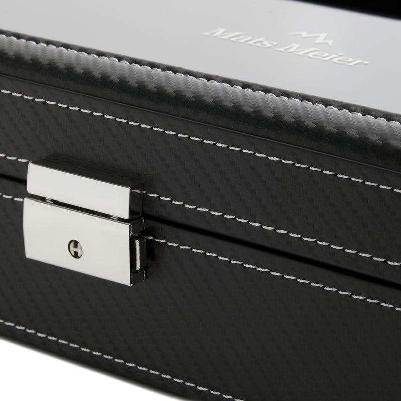 Mats Meier Mont Fort Zwarte Horlogebox voor 12 Horloges MM-Watchbox-1909-zoom-