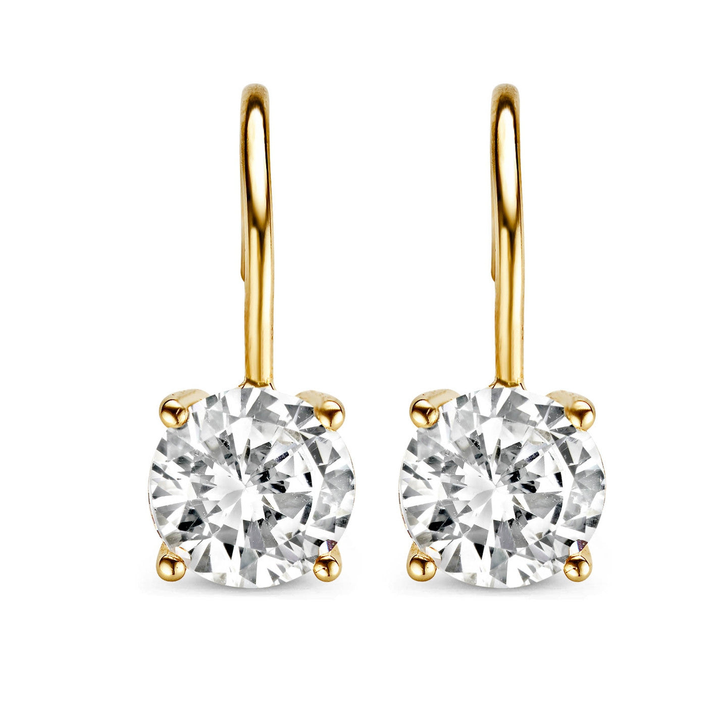 Blush Gold Earrings 7055YZI