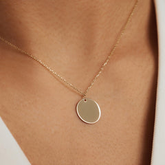 Isabel Bernard Le Marais Jeanne 14 Carat Golden Necklace IB340149