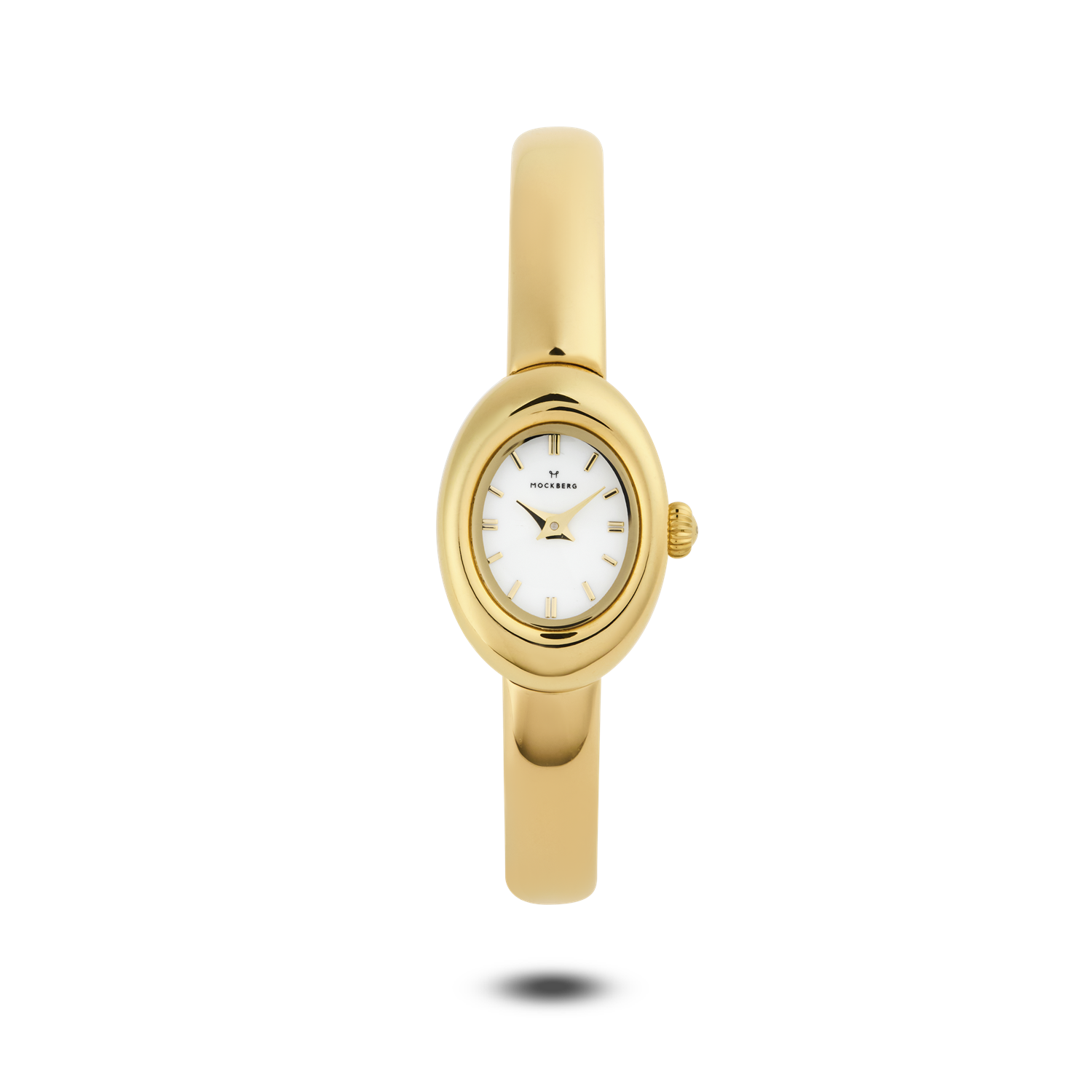 Mockberg Belle Oval Petite Gold Large Bangle Women's Watch MB1771