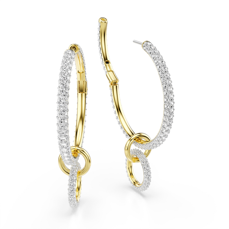 Swarovski Dextera Gold Plated Earrings 5738201-zoom-