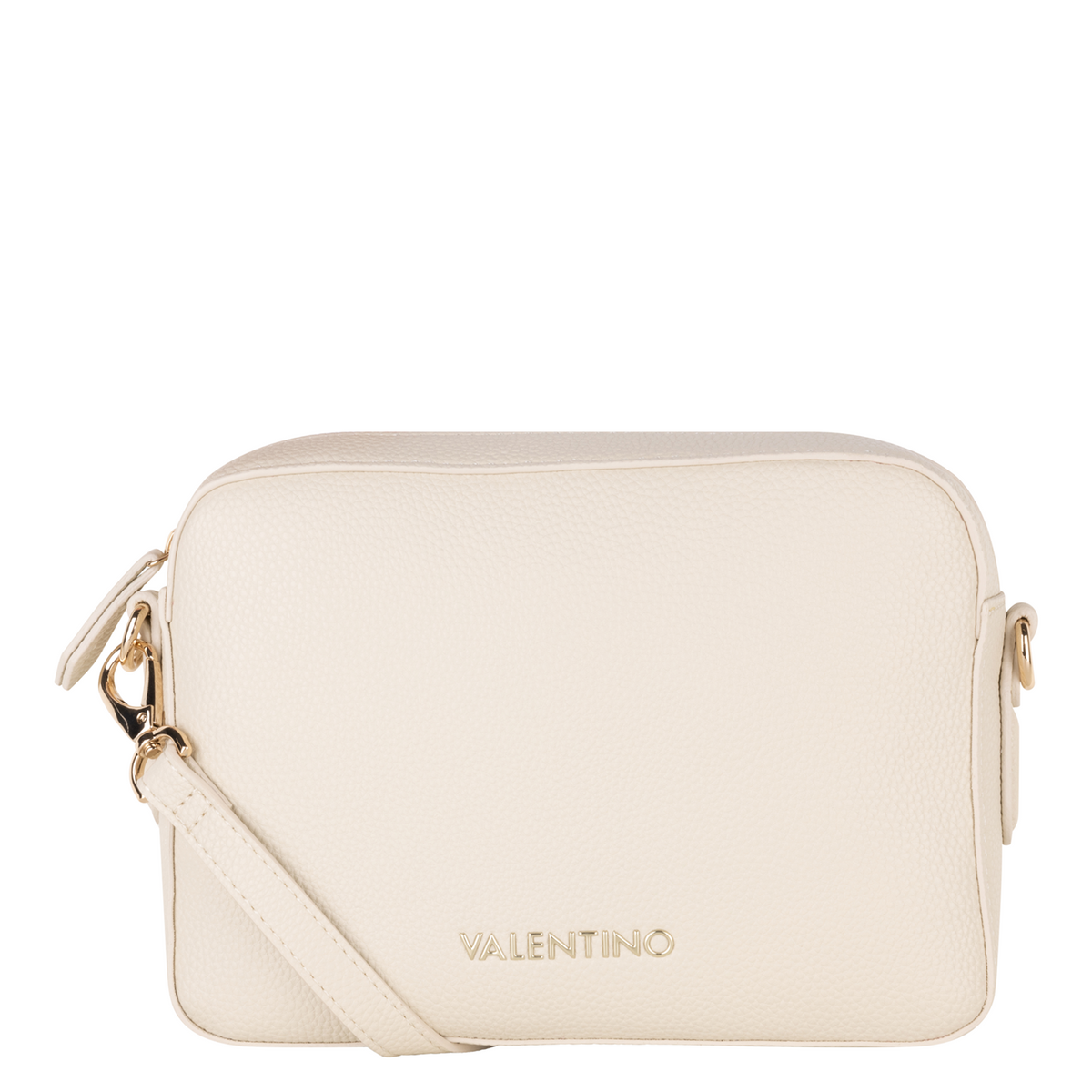Valentino Bags Brixton Ecru Crossbody Bag VBS7LX07ECRU