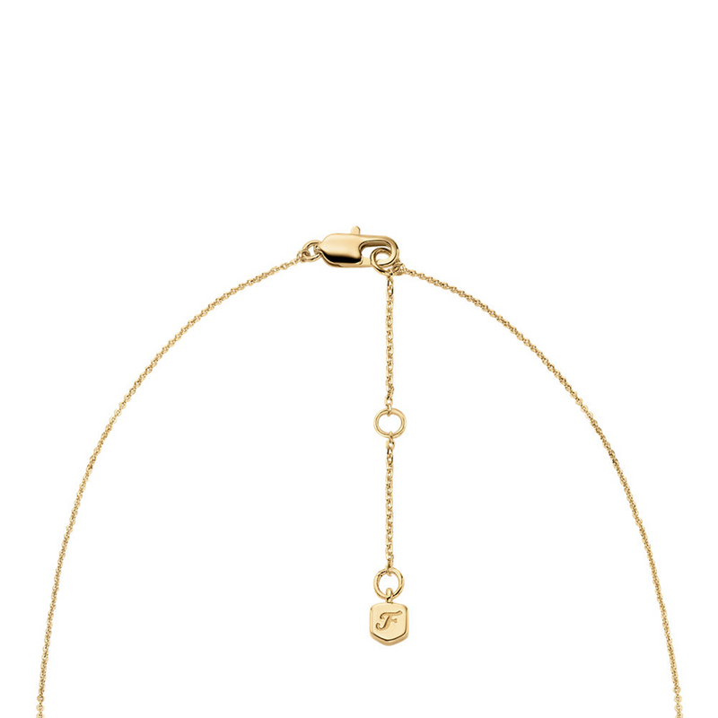 Fossil Sutton Brass Women's Necklace JA7302710-zoom-