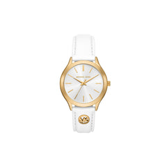 Michael Kors Slim Runway White Watch MK7544