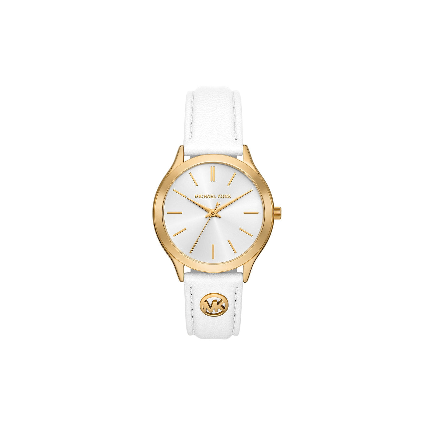 Michael Kors Slim Runway White Watch MK7544